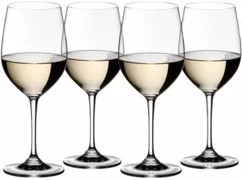 Riedel Vinum Viognier/Chardonnay Wei&szlig;weinglas 0,37L, 4er-Set (7416/05-40)