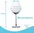 Intirilife Weinglas-Set modernes Design 470ml, 6er-Set (IL-101006-6)