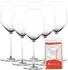 Spiegelau Hi-Lite Universalglas 510ml, 6er-Set mit Poliertuch