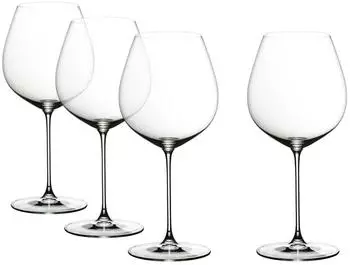 Riedel Veritas Alte Welt Pinot Noir Rotweinglas, 4er Set