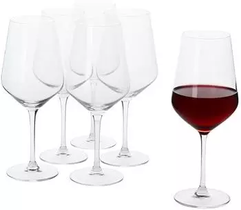 Alpina Rotweingl&auml;ser 6er-Set 53cl, sp&uuml;lmaschinenfest (GAL-125389)