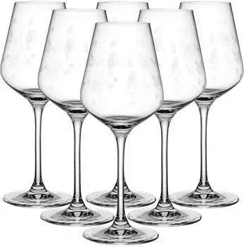 Villeroy & Boch Toy's Delight Wei&szlig;weinglas 380ml, Kristallglas, 6er Set (26607627-0)