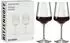 Ritzenhoff Rotweinglas 2er Set Sonnenschliff 001, Kristallglas, 536ml (8000002)