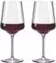 Ritzenhoff Rotweinglas 2er Set Sonnenschliff 001, Kristallglas, 536ml (8000002)