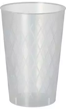 Starpak Mehrweg-Gläser für Apfelwein 0,25l, PP, transparent (89820)