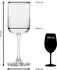 Libbey Weingläser Linear 399ml, 12er-Set (70110)