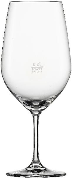 Schott Zwiesel Vina, Bordeauxpokal 130, Bordeauxglas, 6er Set, Rotweinglas, Glas, transparent, 6 Einheiten