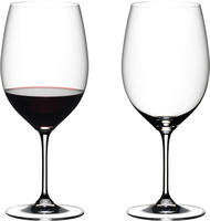 RIEDEL 6416/0 Vinum Cabernet Sauvignon/Merlot (Bordeaux), 2-teiliges Rotweinglas Set,