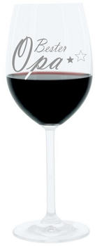 Leonardo Weinglas mit Gravur, Bester Opa, 400 ml