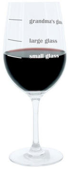Leonardo Weinglas XL, mit Gravur, Grandmas Glass