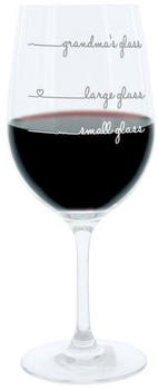 Leonardo Weinglas XL, mit Gravur, Grandmas Glass Handwriting