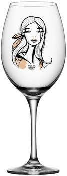 Kosta Boda All About You Weinglas 2Er Pack Wait For Her (Dusty Pink)