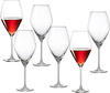Ritzenhoff & Breker Rotweinglas »Salsa«, (Set, 6 tlg.), robust und kristallklar,