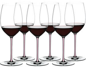 Riedel Fatto A Mano Cabernet/Merlot Pink Gschenkset