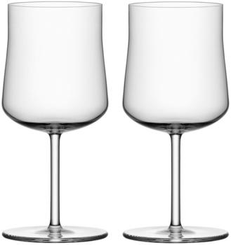 Orrefors Informal Glas auf Fuß 28cl 2er Pack Klar