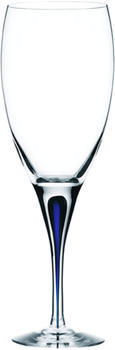 Orrefors Intermezzo Blue White Wine