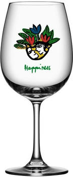 Kosta Boda Friendship Weinglas Happiness