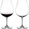 RIEDEL THE WINE GLASS COMPANY Rotweinglas »Vinum«, (Set, 2 tlg., NEW WORLD PINOT