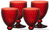 Villeroy & Boch Boston coloured Rotweinglas rot 4er Set