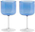 HAY Tint Weingläser 25cl 2er-Set