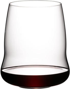 Riedel SL Stemless Wing Cabernet Sauvignon, 2er Set, Rotweinglas Rotwein Glas, Kristallglas, 6789/0