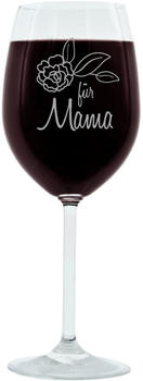 Leonardo Weinglas mit Gravur, Moodglas, Für Mama, Thin, 400 ml
