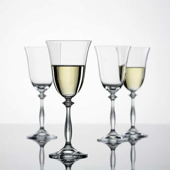Crystalex Weißweingläser Weinglas Angela Kristallgläser 250 ml 6er Set Crystalex