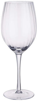 Butlers MODERN TIMES Rotweinglas mit Rillen 550ml