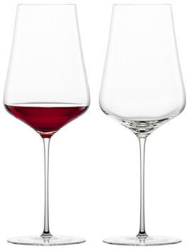 Schott-Zwiesel Rotweinglas Duo Bordeaux Rotweingläser 729 ml 2er Set, Glas
