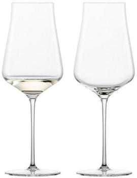 Schott-Zwiesel Weißweinglas Duo Weißweingläser 381 ml 2er Set, Glas