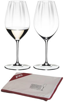 Riedel Performance Rieslinggläser inklusive Poliertuch 2er Set Gläser