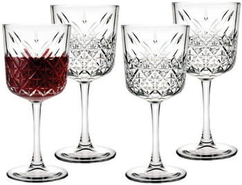 Pasabahce Timeless Rotweinglas 330 ml, Glas, 4 Stück