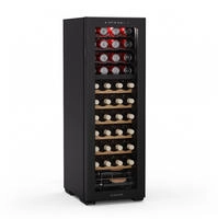 Klarstein Bovella 44 Duo+ Weink&uuml;hlschrank - 44 Flaschen, 2 Zonen, 5-18&deg;C,