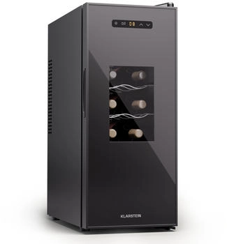 Klarstein Silent Vino 12 Uno Slim schwarz