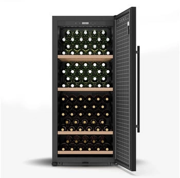 Klarstein CellarMax 155 Flaschen schwarz