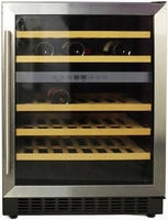 Hanseatic Weink&uuml;hlschrank "HWC46ECIA" f&uuml;r 46 Stk. Standardflaschen &aacute; 075l inkl. 3