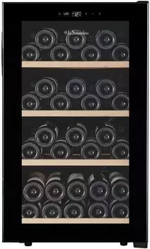 La Sommelière SMART52 Weinkühlschrank 52 Flaschen WiFi schwarz (SMART52)