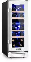Klarstein - Vinovilla 17 Built-in Duo Zweizonen-weink&uuml;hlschrank 53l 17 Fl. 3-farben