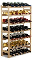 PROREGAL Weinregal PINOTWINE | HxBxT 102x63x25cm | 42 Flaschen | Massives...