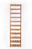 Proregal Weinregal PINOTWINE | HxBxT 166x41,2x25cm | 44 Flaschen | Massives Kiefernholz | Braun geölt | Flaschenregal Weinständer Holzregal - braun Holzwerkstoff RW7-20