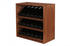 Proregal VINCELLAR MOD | HxBxT 60x60x30cm | Schräg Modul für 18 Flaschen | Massives Kiefernholz | Braun geölt | Flaschenregal - braun Holzwerkstoff RW10-08
