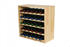 Proregal VINCELLAR MOD | HxBxT 60x60x30cm | Standard Modul für 30 Flaschen | Massives Kiefernholz | Natur | Flaschenregal - beige Holzwerkstoff RW10-01