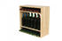 Proregal VINCELLAR MOD | HxBxT 60x60x30cm | Standflaschen Modul für 32 Flaschen | Massives Kiefernholz | Natur | Flaschenregal - beige Holzwerkstoff RW10-13