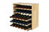 Proregal VINCELLAR MOD | HxBxT 60x60x30cm | Auszug Modul für 30 Flaschen | mit ausziehbaren Ebenen | Massives Kiefernholz | Natur - beige Holzwerkstoff RW10-09