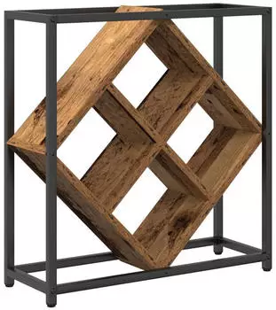 vidaXL Weinregal Altholz 51x18x52,5 cm (868223)