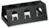 Kesper Flaschenhalter mit Abtropfschale, Metall, schwarz matt (79650)
