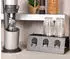 Kesper Flaschenhalter mit Abtropfschale, Metall, schwarz matt (79650)