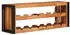 vidaXL Weinregal Massivholz Akazie Braun 120x45x33cm