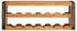 vidaXL Weinregal Massivholz Akazie Braun 120x45x33cm