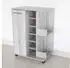 Better Home Küchenwagen Weinregal grau 37x60x82cm, 48 Flaschen (4251094809291)